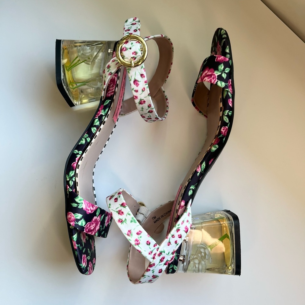 Betsey Johnson Livvie Block Heel Sandals
